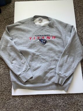 Vintage 90’s Lee Tennessee Titans Gray Crewneck Sweatshirt XL